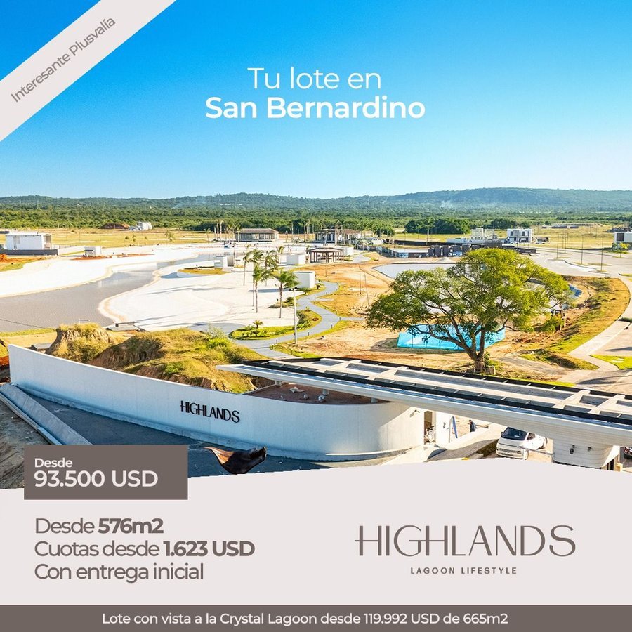 Highlands, amenities y canchas deportivas